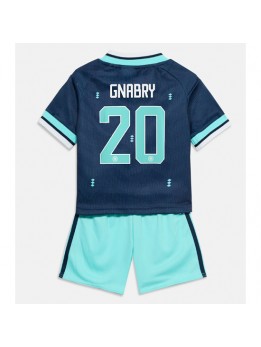 Deutschland Serge Gnabry #20 Auswärts Trikotsatz für Kinder WM 2026 Kurzarm (+ Kurze Hosen)